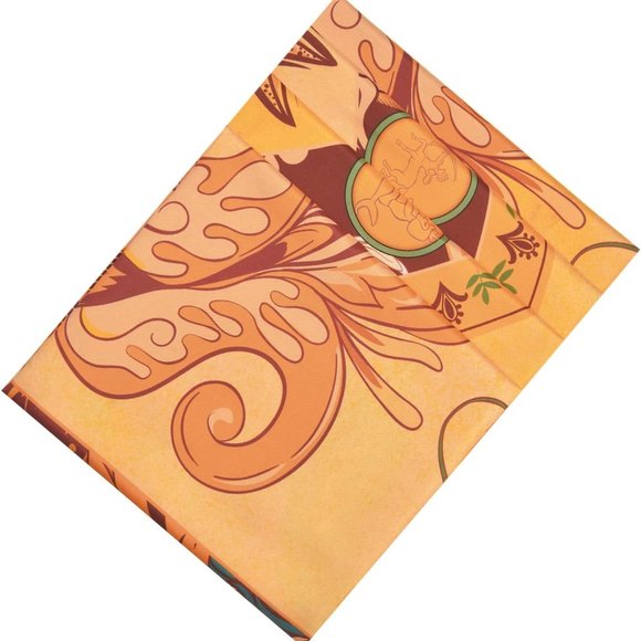 Burning Sun Tapestry Flower Vines BOHO Vintage Floral Mystic Hippie Wall Hanging - Picture 3 of 3